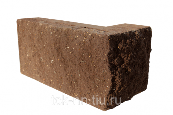 Блок угловой декоративный колотый Бессер М-125 390/190/190